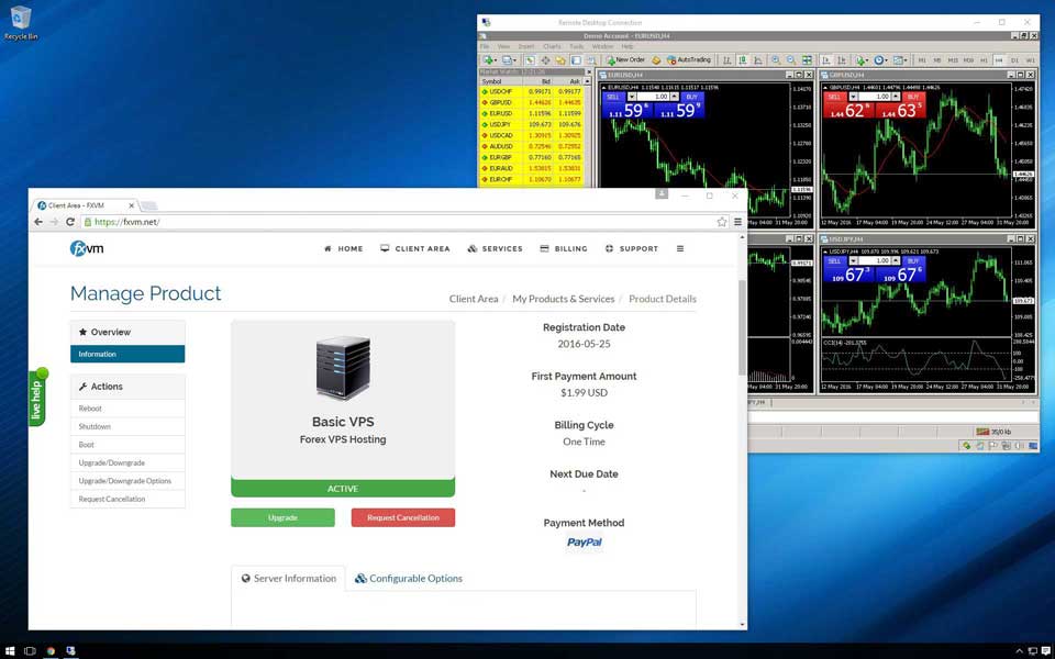 Fxvm Forex Vps Mt4 Ctrader Hosting New York London Equinix - 